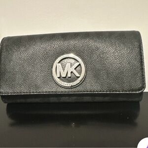 Michael Kors Black Leather Wallet